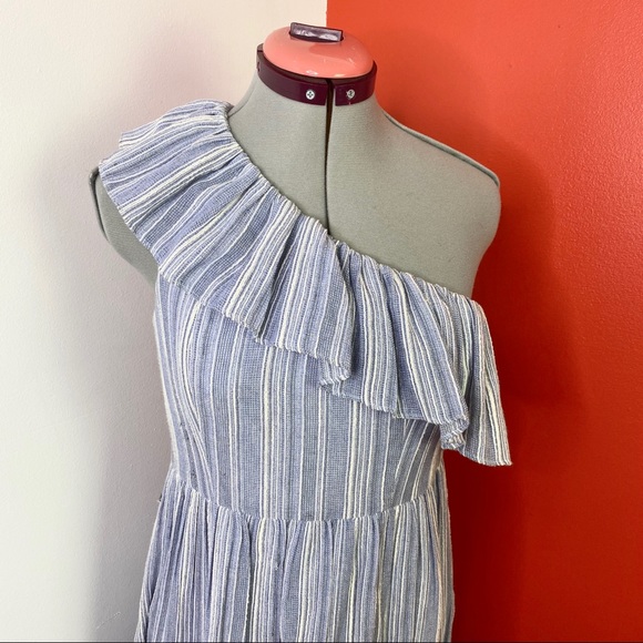 Flirty n Sexy LoveShackFancy One Shoulder Pamela Dress Hard to find style. GUC! - Picture 5 of 7